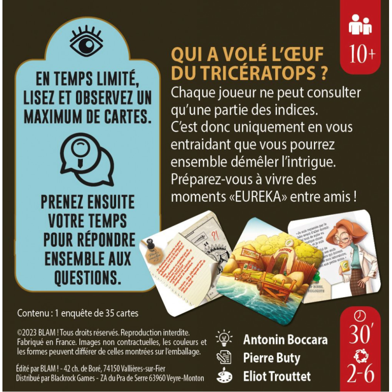Enquêtes Express - Panique à Dinopark