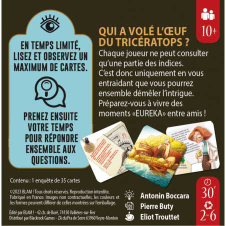 Enquêtes Express - Panique à Dinopark