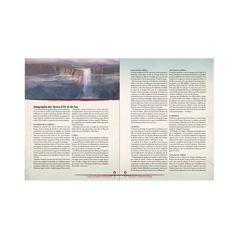 7E MER – Les terres d’Or et de Feu