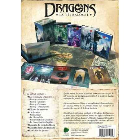 DRAGONS - Tétralogie (Ed. Standard)