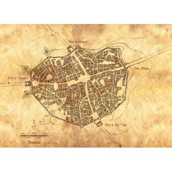 SHADE - Carte en tissu de SANSORANNO