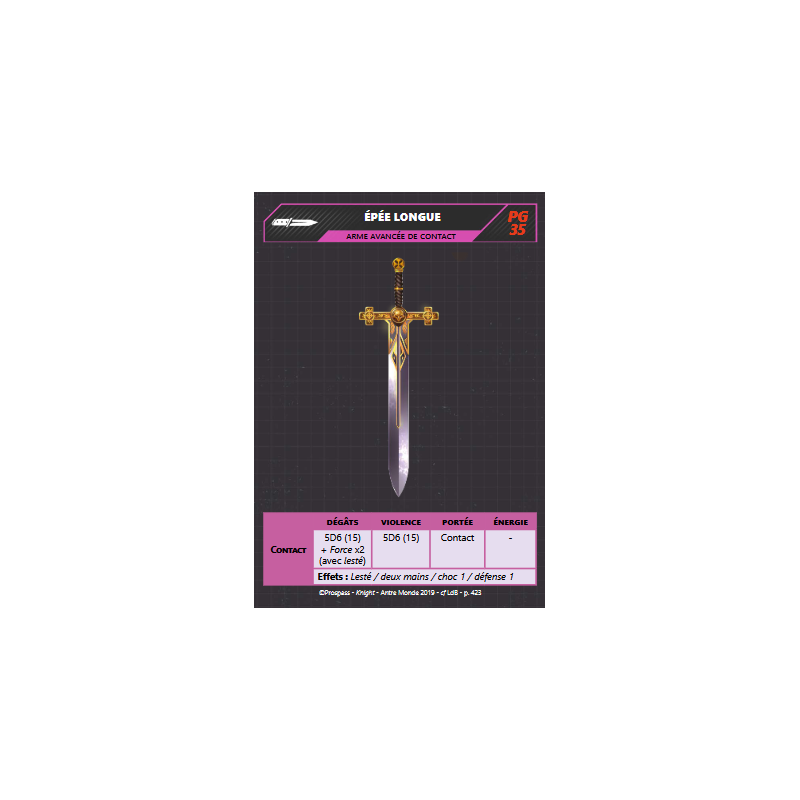KNIGHT – Cartes Arsenal