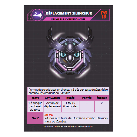 KNIGHT – Cartes Arsenal