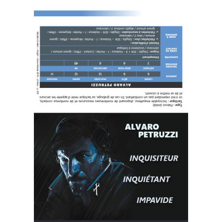 KNIGHT – Fiches PNJ