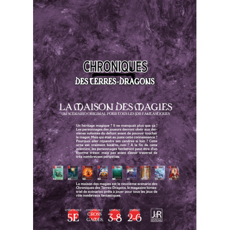 CHRONIQUES DES TERRES DRAGONS – N°8 – La maison des magies
