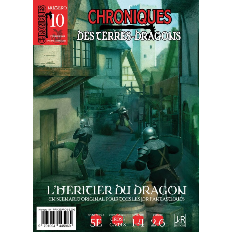 CHRONIQUES DES TERRES DRAGONS - N°10 - L'Héritier du Dragon