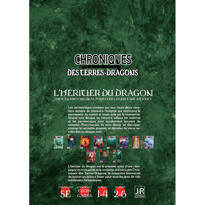 CHRONIQUES DES TERRES DRAGONS - N°10 - L'Héritier du Dragon