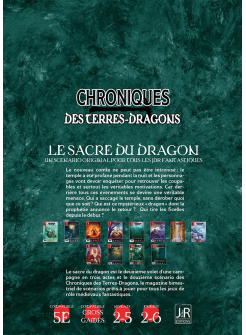 CHRONIQUES DES TERRES DRAGONS – N°11 – Le Sacre du Dragon 2