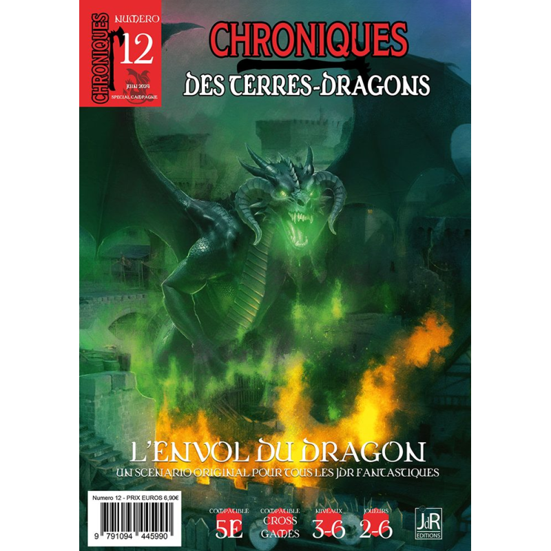 CHRONIQUES DES TERRES DRAGONS - N°12 - L'Envol du Dragon