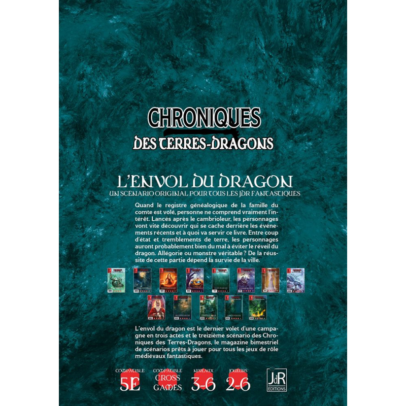 CHRONIQUES DES TERRES DRAGONS - N°12 - L'Envol du Dragon
