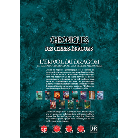 CHRONIQUES DES TERRES DRAGONS - N°12 - L'Envol du Dragon