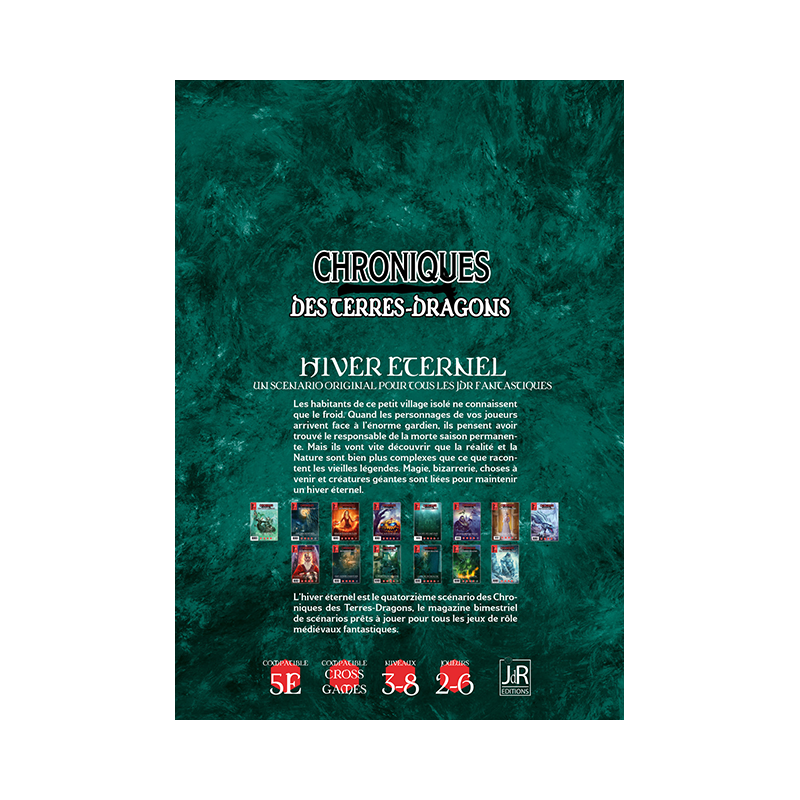 CHRONIQUES DES TERRES DRAGONS – N°13 – Hiver Eternel