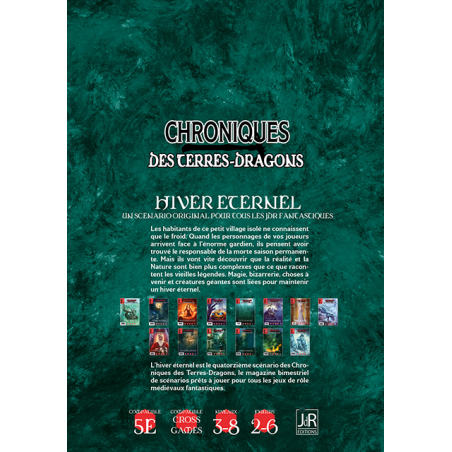 CHRONIQUES DES TERRES DRAGONS – N°13 – Hiver Eternel